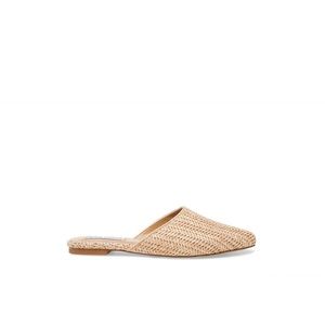 Steve Madden Antoinette Summer Mules - Natural Raffia - Size 6